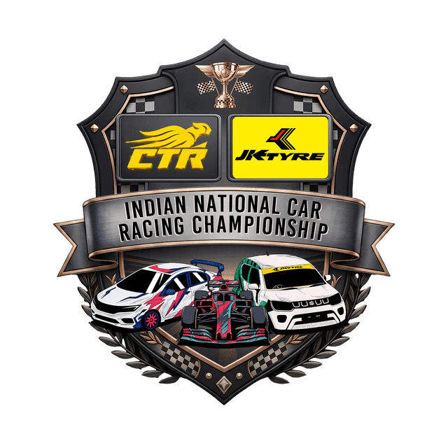 Indian National Car Racing Championship logo