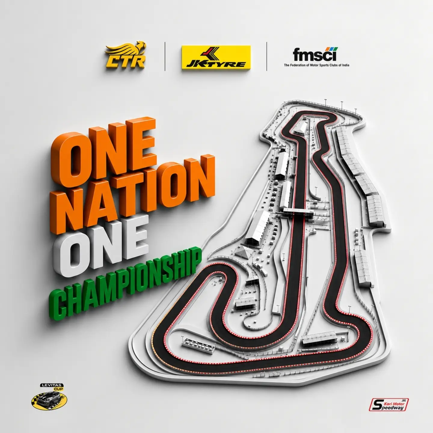 ๐ CTR ร JK Tyre ร FMSCI ๐ One Nation. One Championship.