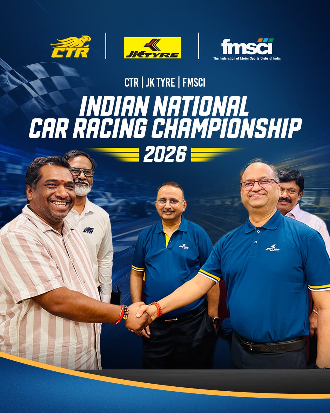 ๐Indian motorsports makes way for its biggest announcement.๐